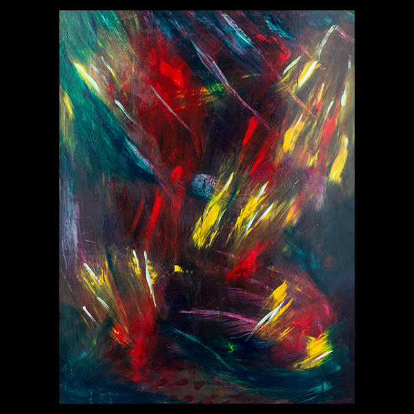 Painting - Dance of the Dragons