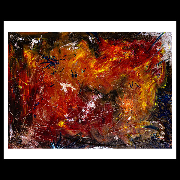 Painting - Happiness from a Place of Darkness