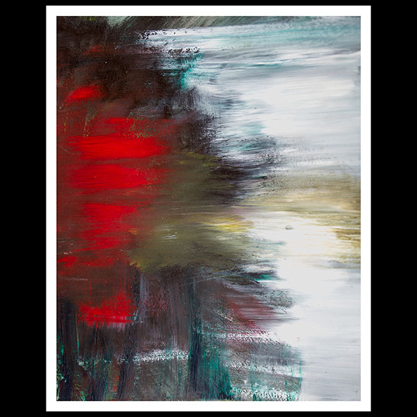 Painting - Red Forest