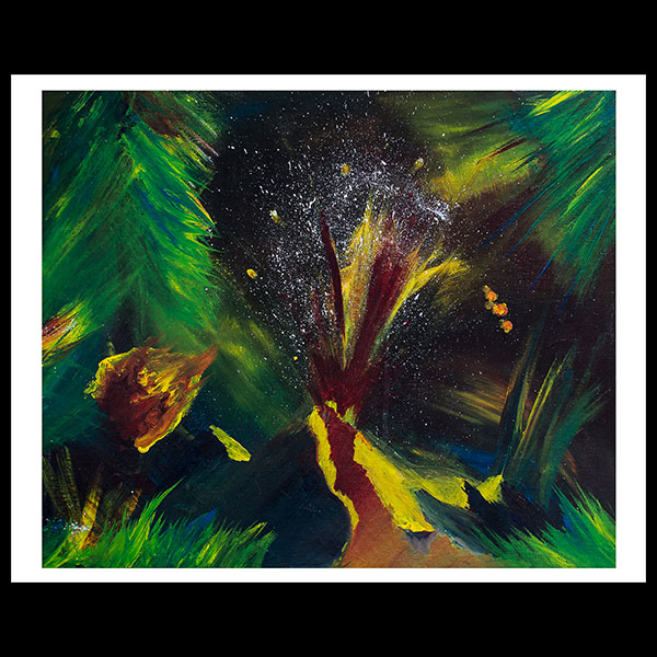 Painting - Volcano