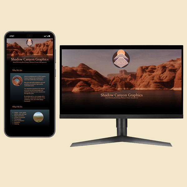 Website for Shadow Canyon Graphics